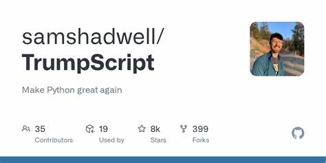 TrumpScript Make Python great again