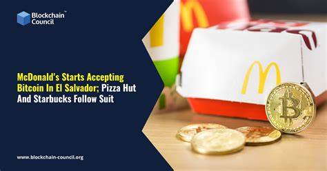 Starbucks, McDonald's, Pizza Hut: El Salvador Merchants Now Accept Bitcoin - BTC Times
