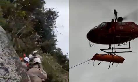 Turista francês é resgatado por um montanhista após ser ... - Reddit