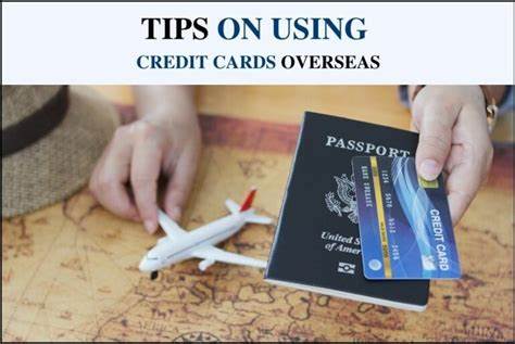 How to use your credit card for international travel