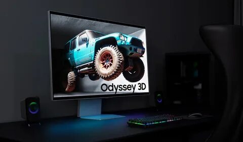 Samsung Unveils New Odyssey 3D Gaming Monitor