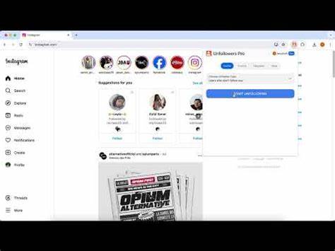IG Unfollow – A Smart Chrome Extension to Clean Up Your Instagram Follow List
