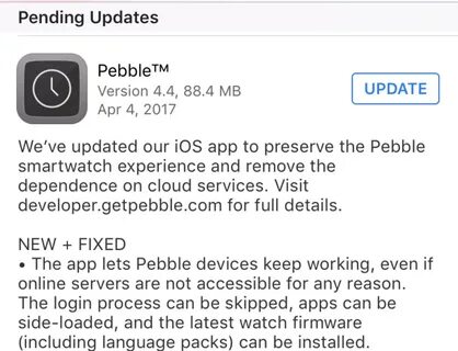 July Pebble Update
