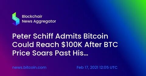 Peter Schiff Pushes His Own Bitcoin NFTs To Mark Gold Highs: 'Far More Scarce Than BTC' - MSN