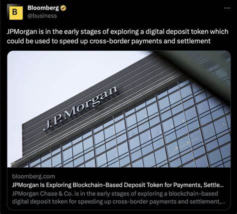 As JP Morgan Ventures Into Cryptocurrency, a Blockchain General Counsel 