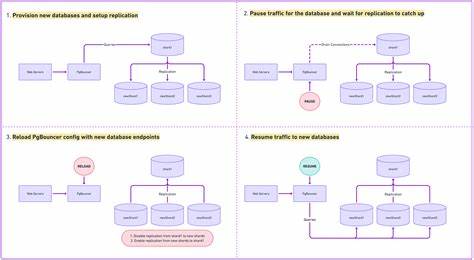 Using a maintenance mode primitive to shard Postgres with zero downtime