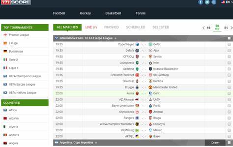 Livescore: Tennis Scores