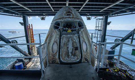Four Fram2 astronauts splashdown from space after first pole-to-pole mission