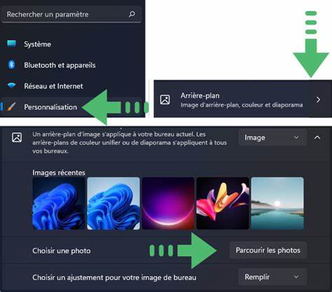 Instructions pour changer le fond décran sur Windows 11