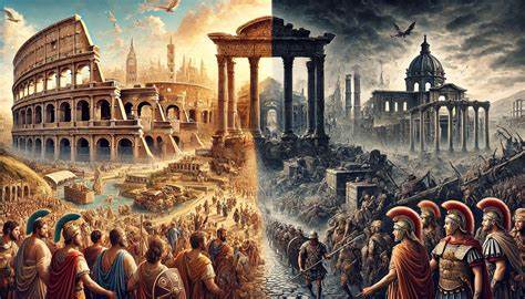 Comparing the fall of an empire with a bad hair day