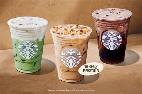 Starbucks teases protein drinks, new food