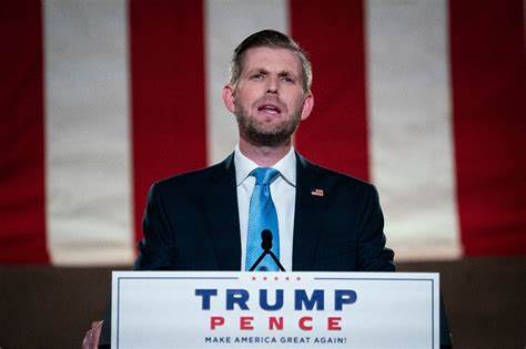 Eric Trump removes ‘thank me later’ from ETH promo