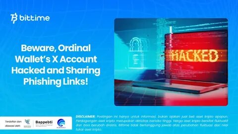 Ordinals Wallet's X Account Hacked, Phishing Links Posted - Binance