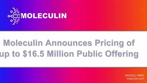 Moleculin Biotech prices 16.08M shares at 37c in public offering