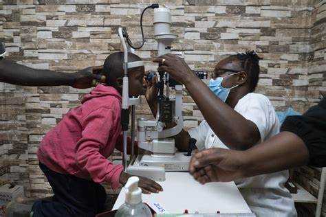 Burkina Faso's only eye doctor for children sees the trauma of play and conflict