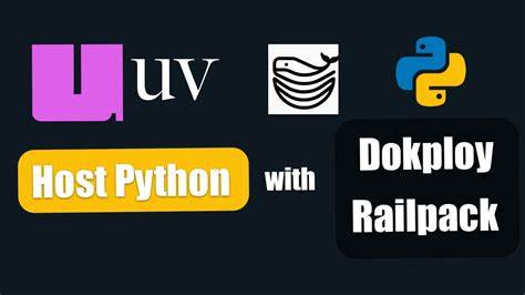 Deploying a Python uv project with Git and Railpack in Dokploy