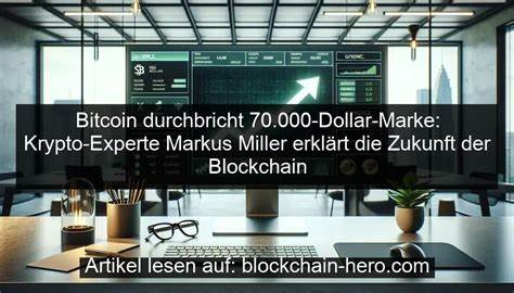 Nach +6% in 24h: Bitcoin bereit für die 70.000 Dollar Marke?