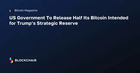 Trump’s Commerce Secretary Teases Bitcoin-Only Strategic Reserve - Brave New Coin Insights