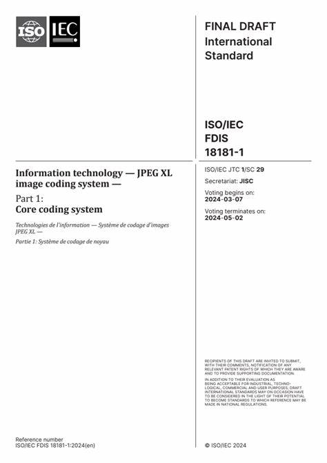 The JPEG XL Image Coding System