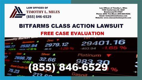 BITF Lawsuit Alert! Class Action Lawsuit Against Bitfarms Ltd