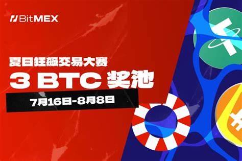 BitMEX Launches Summer Supercharge Trading Competition With 3 BTC Prize Pool