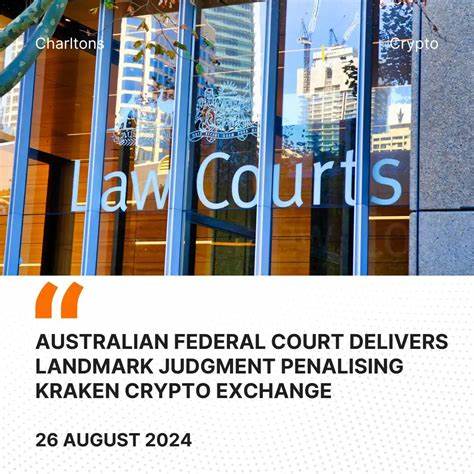 Cryptocurrency exchange Kraken taken to court by ASIC