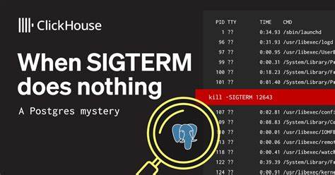When Sigterm Does Nothing: A Postgres Mystery