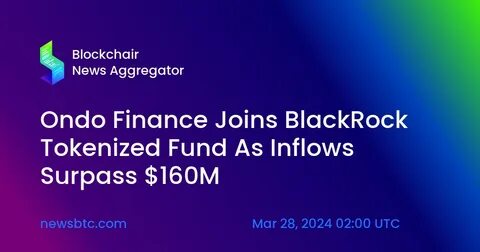 Blackrock’s BUIDL Soars 50% in 6 Days—Tokenized Fund Now Commands $1B AUM - Binance