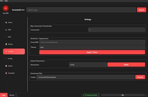 YoutubeGO – Cross-platform downloader built with PySide6