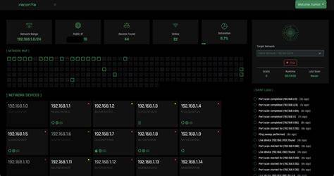 Show HN: ReconYa – Hacker-style dashboard for scanning and watching your network