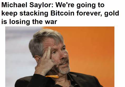 Michael Saylor: We're going to keep stacking Bitcoin forever, gold is losing the war - Seeking Alpha