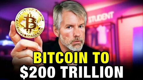 Michael Saylor Predicts Bitcoin's Market Cap Will Soar to $200 Trillion - Binance