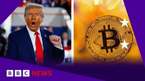 US shares and Bitcoin hit record highs on Trump win - BBC