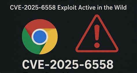 Urgent: Google Releases Critical Chrome Update for CVE-2025-6558 Exploit Active in the Wild