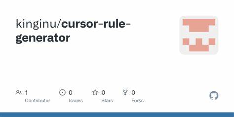Show HN: Cursor Rules Generator