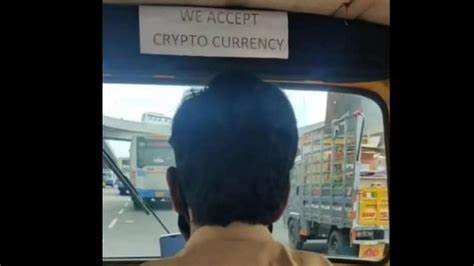 Bengaluru auto driver takes payments to the next level with cryptocurrency option - Hindustan Times