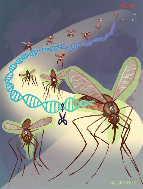 Genetic Switch in Mosquitoes Halts Malaria Spread