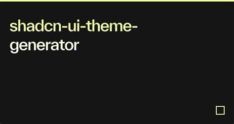 Show HN: Shadcn Studio – Built Free Shadcn Theme Generator and Shadcn Components