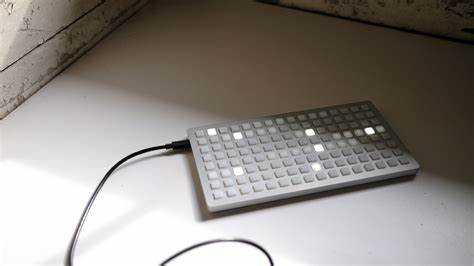 Monome grid programmable tactile instrument