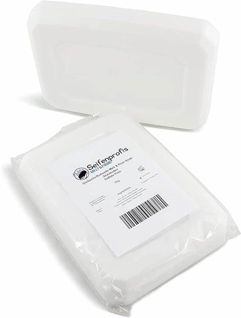 Rohseife und Seifenbasis