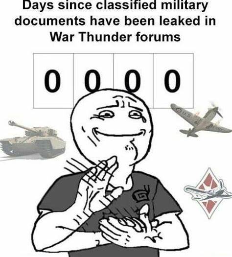 На форумах War Thunder снова опубликовали конфиденциальные документы
