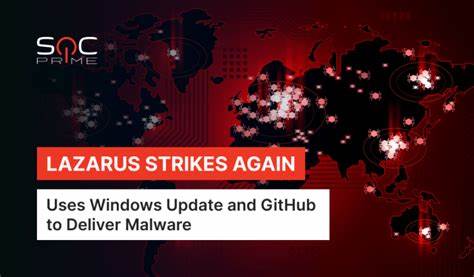 North Korea's Lazarus uses Windows Update, GitHub to infect PCs in latest campaign