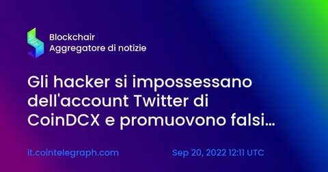 CoinDCX Twitter locked: Hacking verified accounts a new exploit for crypto scammers - CNBCTV18