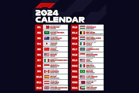 Formel-1-Saison 2024:Rennkalender der Formel 1: Alle Termine und Ergebnisse