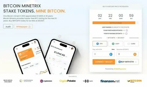 Bitcoin Minetrix Up After Token Burn, Crypto Prices Recover – Predictions For BTCMTX, BTC - Crypto Adventure