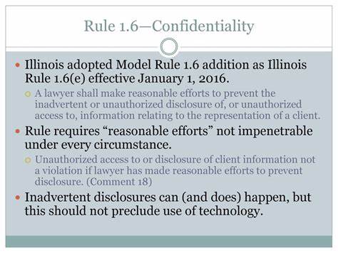 Rule 1.6 Confidentiality of Information - Comment