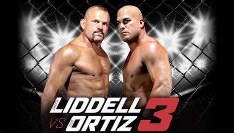 Liddell vs. Ortiz 3 purses range from $250,000 to $1,250