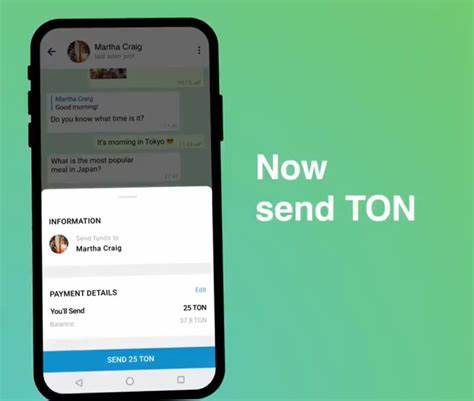 Telegram Users Can Send TonCoin Crypto Via Wallet Bot - DailyCoin