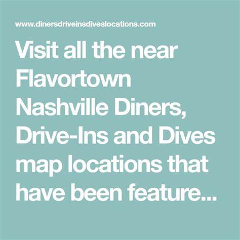All the Diners, Drive-Ins and Dives in Nashville - Food Network