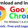 Fazer o download e instalar o Google Chrome